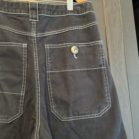 High Waist Black Wide-Leg Jeans size 26 - Picture 4 of 6